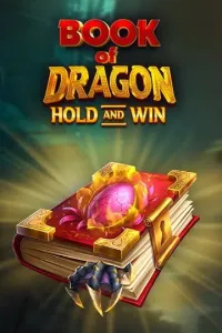 book of dragon hold and win slot logo